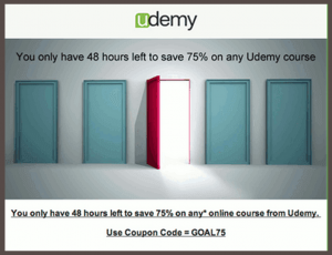 udemy coupon
